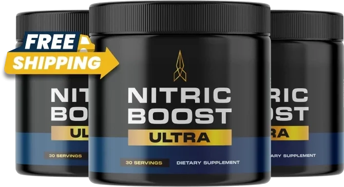 3 jars of Nitric Boost Ultra