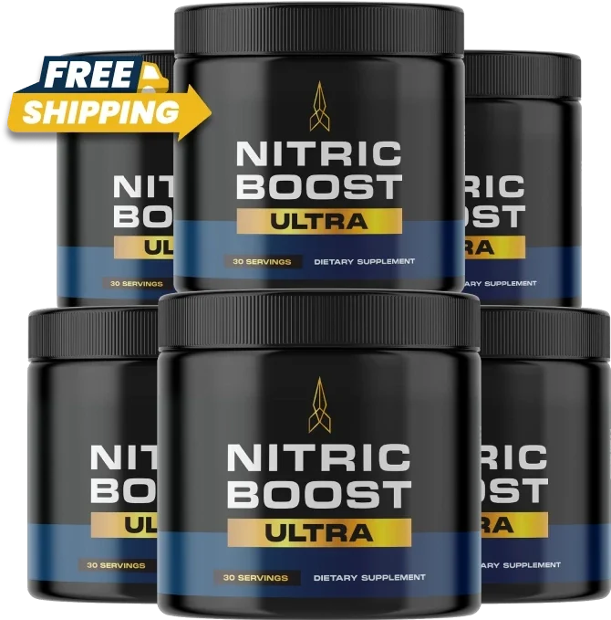 6 jars of Nitric Boost Ultra